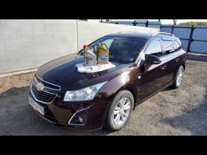 Chevrolet Cruze 1.8 Замена масла в двигателе и АКПП.