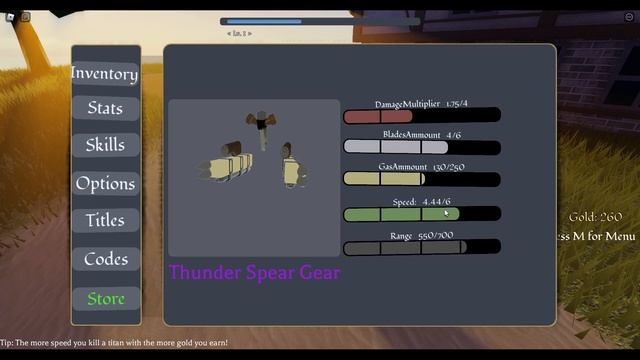 EVERY ODM GEARS SHOWCASE IN UNTITLED ATTACK ON TITAN! (Roblox UOAT) смотреть онлайн