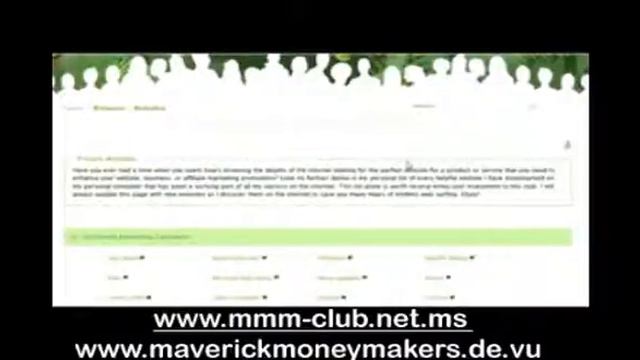 Maverick Money Makers - Discover The Truth Behind This Top Internet Marketing Program! смотреть онлайн