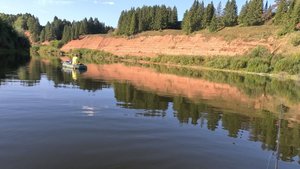 Трехдневная рыбалка на реке Чепца