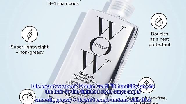 Great product -  Color Wow Dream Coat Supernatural Spray  Multi-award-winning anti-frizz spray kee