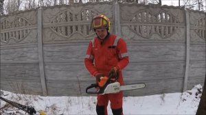 Тест охваток для арбористики на устойчивость к бензопиле