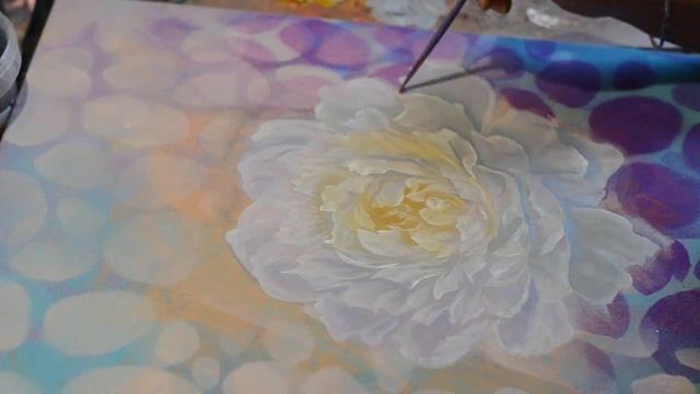 Интерьерная картина белый пион смотреть онлайн