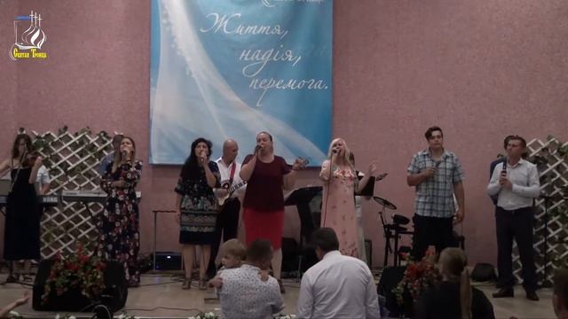 Праздник Троицы, день рождение церкви "Святая Троица" 2019г. смотреть онлайн