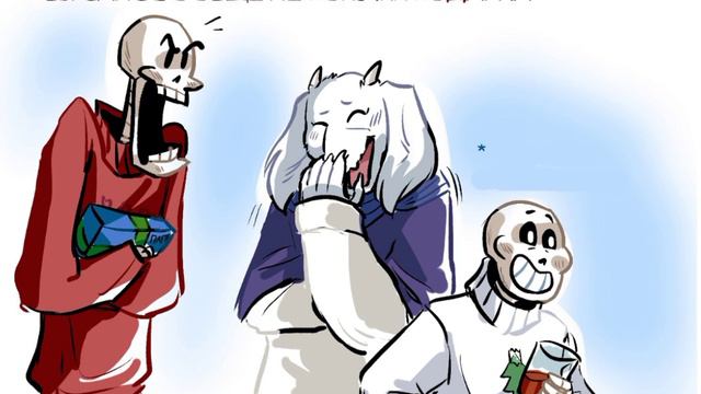 Сборник комиксов Undertale AU смотреть онлайн