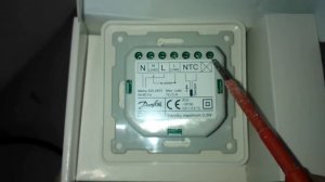 Монтаж и подключение терморегулятора Devireg 535