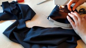 Как обработать боковой  карман брюк.