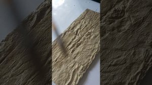 Простейший способ окраски интерьерного декоративного камня из гипса