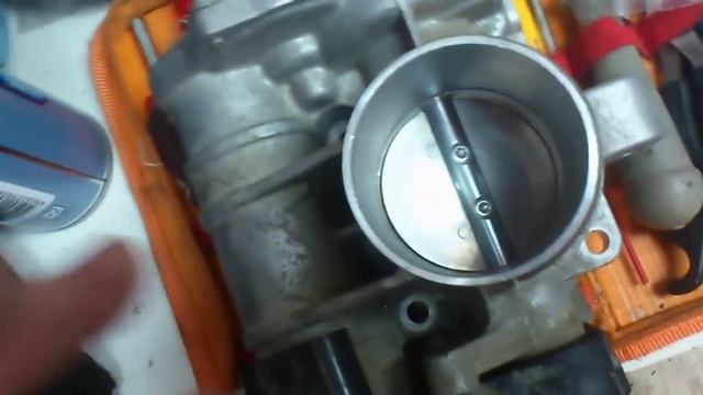 Как чистить Дроссельный узел на ВАЗ 2114 с Е-газ