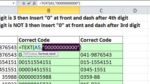 Excel - Formula to Maybe Add Zero Prefix and Dash Suffix - Excel - Episode 1554 смотреть онлайн