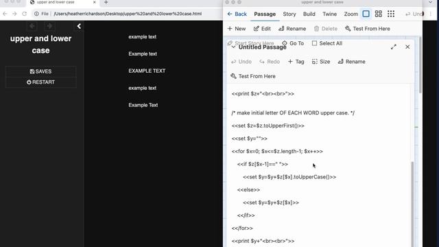 84: Upper and lower case смотреть онлайн