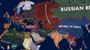 What if the Soviet Union returned? HOI4 - Thousand Week Reich TWR Timelapse