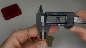 Золотая цепь Бисмарк пустотелая 8060200
