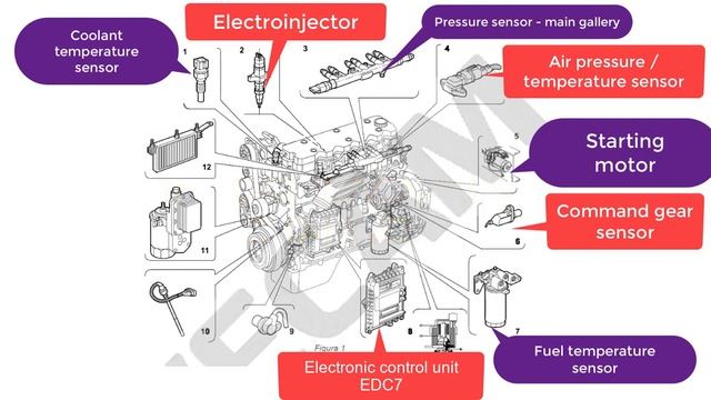 IVECO Engine Electronic System EDC 7