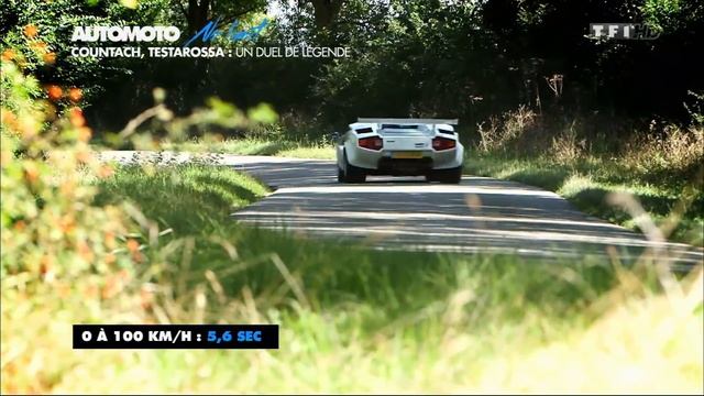 Duel de légendes : Lamborghini Countach vs Ferrari Testarossa смотреть онлайн