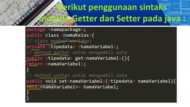Pengenalan Method Getter dan Setter pada jAVA смотреть онлайн