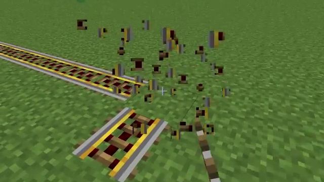 как построить железную дорогу в Minecraft смотреть онлайн