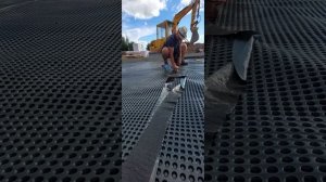 Проклейка лентой Технониколь Планер.