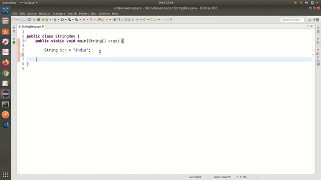String Reverse in Java With out built in function /Most Asked Interview Question смотреть онлайн