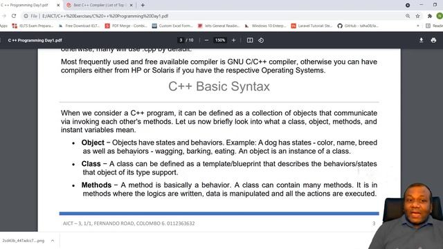 C++ Programming  Lesson 1 - Introduction & Basic Input / Output
