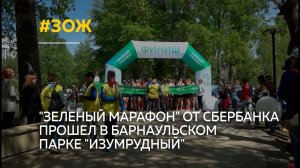 "Первых нет и отстающих!": юбилейный "Зеленый марафон" прошел в барнаульском "Изумрудном парке"