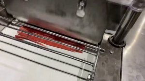 Слайсер гильотина для нарезки соломки, паутинки рыбных палочек из пластов