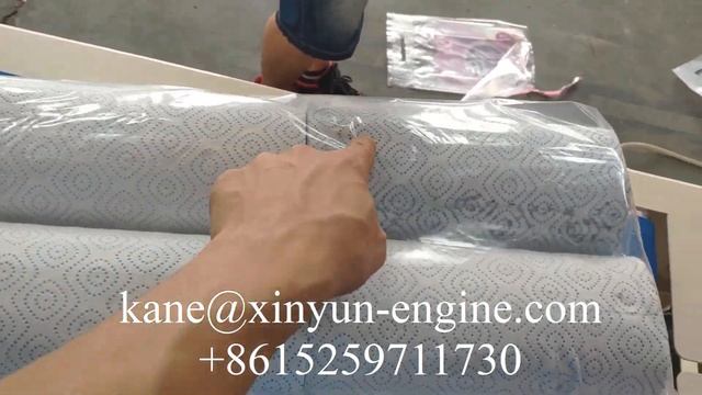 Полуавтоматическая машина для упаковки кухонных полотенец в полиэтиленовый пакет, 4 рулона смотреть онлайн