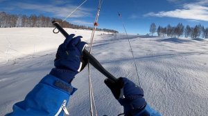 Сноукайтинг, большой день в Венёве!