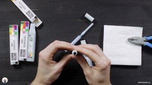 Как заправлять маркер? Перезаправляем Sketchmarker.