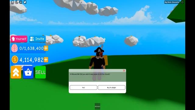 РАЗВИЛ МОЗГ ДО РАЗМЕРОВ ПЛАНЕТЫ В РОБЛОКС I Big Brain Simulator Roblox смотреть онлайн