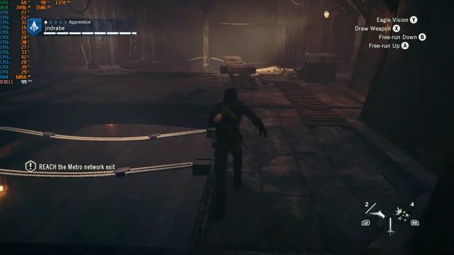 Assassin's Creed Unity FPS monitoring GTX 970 Ryzen 5 3600 смотреть онлайн