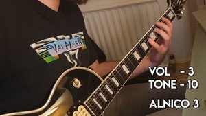 Alnico 5 vs Alnico 3 in Neck Humbucker Comparison