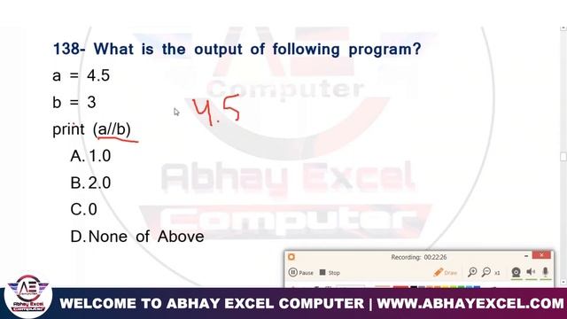 Python MCQ Questions | O Level M3R5 | Python Guess Paper January 2023 | Python Class 6