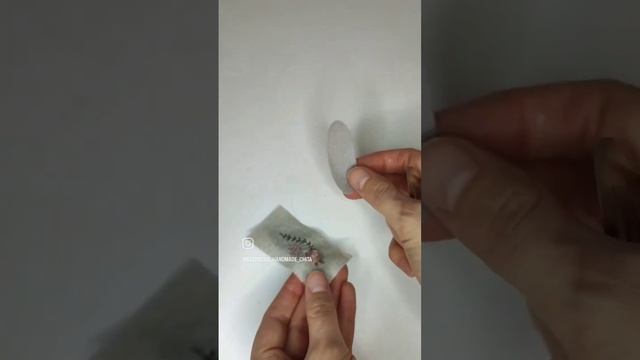 Заколки из льна с вышивкой. @babybows_handmade_chita