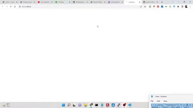 Node.js Express FFMPEG WASM Record Video From Webcam and Download it as MP4 File in Browser Using J смотреть онлайн