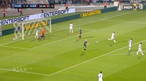 PAOK Saloniki - Ajax - 1:2 (UEFA Champions League 2016-17)