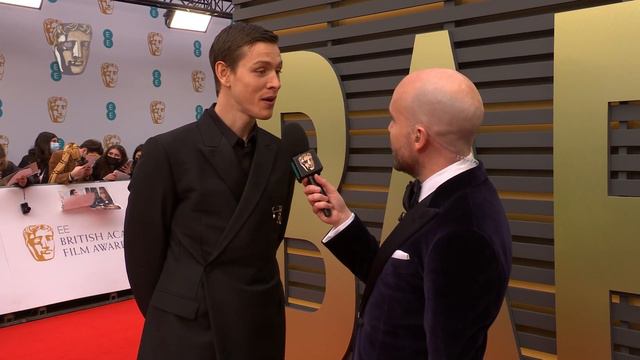 Harris Dickinson want to take it all in as he walks his first red carpet  EE BAFTA 2022 Red Carpet