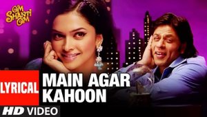 Main Agar Kahoon | 90s Popular Song Om Shanti Om | Shahrukh Khan,| Sonu Nigam,Shreya Ghosal