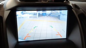 Установка китайской камеры заднего вида на автомобиль Ford Kuga 2 2019 SYNC 3. Активация через UCDS.