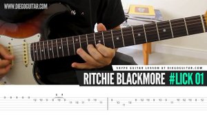 Ritchie Blackmore Lick from Spotlight Kid Rainbow TAB
