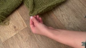 мастер-класс на халат-КИМОНО спицами для новичков!