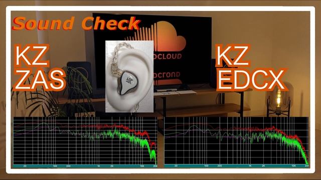 KZ ZAS vs KZ EDCX [IEMs Chinese In-Ear headphones Sound Comparison 中華イヤホン音比較] смотреть онлайн