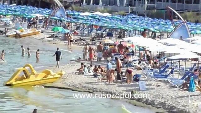 Центральный пляж Созополь Болгария