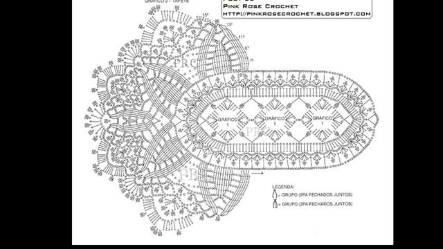 Овальные салфетки крючком: схемы. Подборка № 66 [Вязание. 1000 и 1 узор] смотреть онлайн
