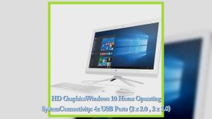 Review: HP All-in-One 22″ Desktop PC (Intel Pentium Processor, 4GB RAM Memory, 1TB Hard Drive)