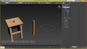 Как сделать табурет в 3d max - 8/8