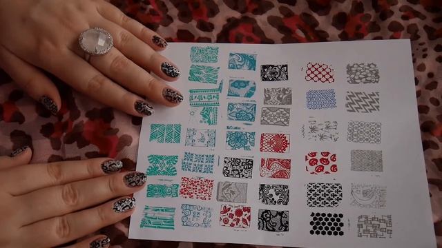 Aliexpress. Классные ПЛАСТИКОВЫЕ пластины для стемпинга за 60 руб.!  + Кружевная пластина.