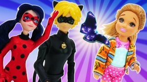 В куклу Челси вселилась акума! — Леди Баг и Супер-кот избавят Челси от акумы! — Видео с куклами