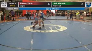 264 Junior Men 182 Alfonso Pinto Eclipse vs Jack Wimmer McDonogh 4142131104