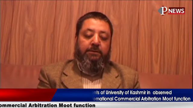 Law students of University of Kashmir in observed Annual Willem c